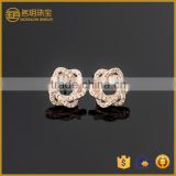 100% 925 Sterling silver wedding stud earring with AAA high quality cubic zirconia