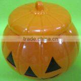 PVC Holiday Hot Sale Plastic Halloween Pumpkin With Flashlight Decoration