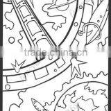 Design Your Own Coloring Book Water Pen Coloring Book thumbnail-1