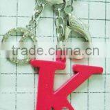 Our New Design Letter K Metal Keychain