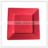 Baby Safety OEM & ODM Welcomed Free Sample Solid Color Wholesale Leaf Shape Plate thumbnail-3