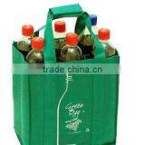 6 bottles non woven wine bag/promotional wine bag