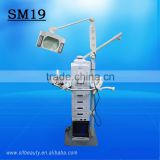 Facial machine Steamer/Ozone/ Medicinal Herb Spray/Vacuum/Toner/Magnifying Lamp/Woods Lamp/ Dermabrasion/Cabinet