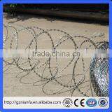 450mmm /500mm /700mm /1000mm Hot Galvanized Coil Concertina Razor Barbed Wire(Guangzhou Factory) thumbnail-1