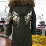 Fake Fur Jacket, Women's Clothing, Green, Polyester thumbnail-4