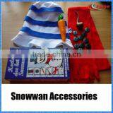 New Outdoor Christmas Decoration Snowman Props Set thumbnail-6