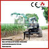 Manufacture Sale Hy-8600 110 Degree Wheel Sugarcane Loader/3 Wheel Cane Loader thumbnail-4