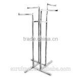 Adjustable Chrome 4 Way Clothing Display Rack thumbnail-2