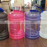 LOW MOQ!Cheap 2.2 Liter Clear Plastic Water Jugs With Lids/Water Jug With Side Handle/Drinking Water Plastic Sports Bottle Mega thumbnail-2