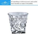Wholesale Ice Texture Square Thick Bottle Drinking Glass Tumblers thumbnail-1
