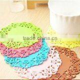 Fashionable Colorful Customized Logo Silicone Dining Table Mat thumbnail-1