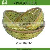 Vietnam Bamboo Basket Wholesale thumbnail-1
