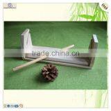 New Unfinished Wooden Printing Holder Support Rack Frame thumbnail-4