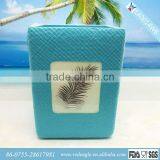 EA0014WB Natural Style Imitated Tree Bark Design Hotel Bathroom Accessories Waste Bin thumbnail-1