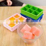 Tovolo King Giant Square Ice Cube Tray Mould Maker Red Silicone Freeze Drink thumbnail-2
