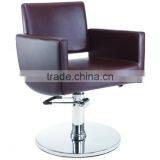 Round Base Modern Hydraulic Barber Chair Hair Cutting Chairs With Pedal Wholesale Barber Supplies F-1931 thumbnail-1