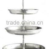 Galvanized 3 Tier Cake Stand thumbnail-1
