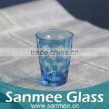 2016 New Design Colored Glass Tea Tumbler Quality Round Glass Cup thumbnail-1