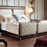 BISINI New Classic Gold Foil Carving Bed thumbnail-1