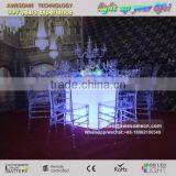 LED Lighted up Plastic Restaurant Table / Banquet Table Set thumbnail-4