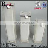 15ml 30ml 50ml Bottle Special Triangle Shape Gold Color Acrylic Body Lotion Bottle With Pump thumbnail-6