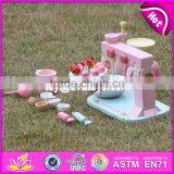 2017 New Products Children Pretend Play Wooden Toy Set Make a Cake W10D013 thumbnail-2