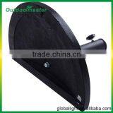 Patio Durable Half Round Black Resin Umbrella Base thumbnail-4