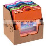 Round Handle Plastic Folding Step Stool thumbnail-1