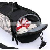 Fashion Camo Fabric Sport Gym Bag With Compartment thumbnail-3