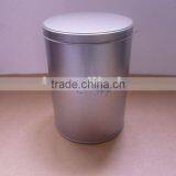 Plain Round Tea Tin Container thumbnail-1