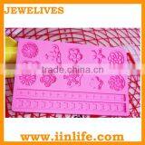 Wholesale Fondant Cake Decorating Silicone Lace Molds thumbnail-1