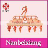 Plastic Clothes Drying Rack With 28 Pegs thumbnail-1