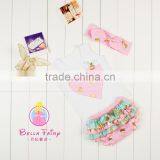 Hot Sale Bulk Super Cute Baby Valentine Boutique Outfit Sets Love Heart Baby Onesie Wholesale thumbnail-6