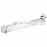 Chrome Plated Slatwall 12in. Brackets for Rectangular Tubing thumbnail-2