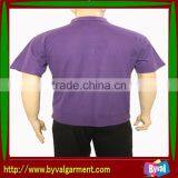 Wholesale Cheapest 200gsm Purple Pique Mesh USA Size Plain Classic Polo Shirt thumbnail-6