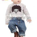 Pattern Knitted Latest Design Hand Knit Baby Boy Sweater Designs thumbnail-2