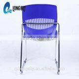 LS-4025 Wholesale Stacking up Plastic Conference Comfortable Meeting Office Chairs thumbnail-4