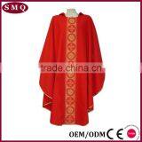 Green Color Catholic Preist Fiddleback Chasuble thumbnail-4
