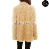 Wholesale Womens Frosted Collar Quarter Zip Sherpa Fleece Pullover thumbnail-4