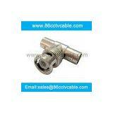 BNC T Type Adapter, BNC Connector, Coaxial Connector thumbnail-1