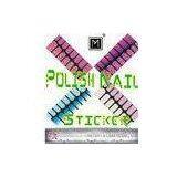 Eco Friendly Ink and Glue Custom Art Nail Polish Stickers, Full Nail Decals thumbnail-1