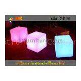 Beautiful Ottoman LED Bar Chair , UV Resistant / Waterproof LED Cube Chair thumbnail-1