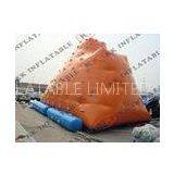 Commercial Inflatable Iceberg Water Toy for Amusement Park , 0.9mm Pvc Tarpaulin