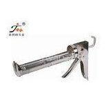 Galvanized 300ml Half Tube Heavy Duty Caulking Gun For Window / Door