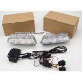 Smart Fortwo 2012-2014 DRL LED Daytime Running Lights Car Headlights Fog Lamp Cover thumbnail-3