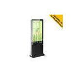 Full HD TFT Floor Standing LCD Advertising Player 72 Inch With LED Backlight