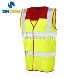 Economical custom design custom reflective safety vest