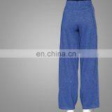 Women Cotton 2016 New Fashion Islamic Loose Cotton Pants With Elastic Wide Leg Cotton Bloomers Elastic Waist Bow Trousers thumbnail-3