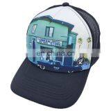 Wholesale Promotional Custom Cheap Sublimation Printing Mesh Trucker Hat thumbnail-1