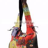 Ethnic Ladies Cotton Canvas Shoulder Bags thumbnail-1